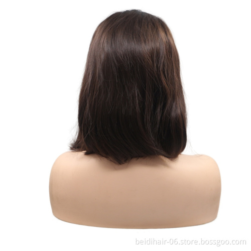 Wholesale Colored Hair Wigs Bob Synthetic Hair Wigs Bob Lace Front